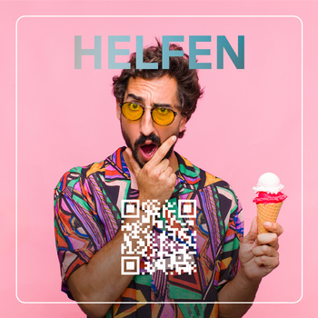 QR-Code HELFEN
